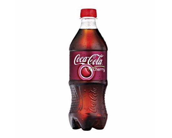 Order Coke Cherry 20oz food online from George's Market store, San Francisco on bringmethat.com
