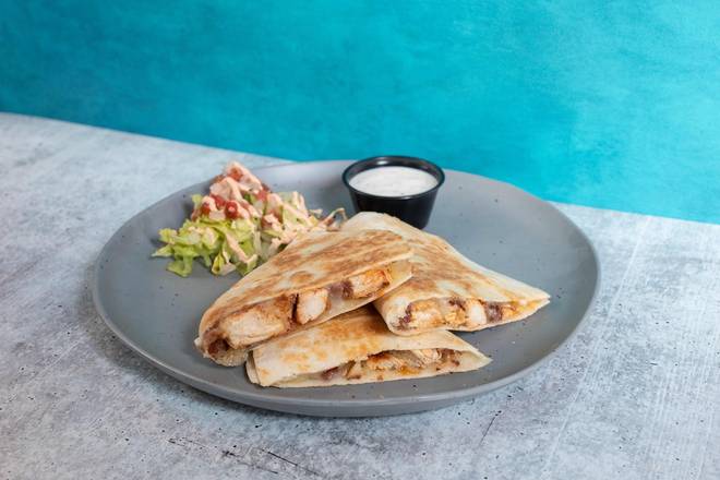 Order CBR Quesadilla food online from Tin Lizzys Cantina store, Atlanta on bringmethat.com