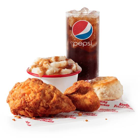 Order 2 pc. Breast & Wing Combo food online from Kfc store, Fort Pierce on bringmethat.com