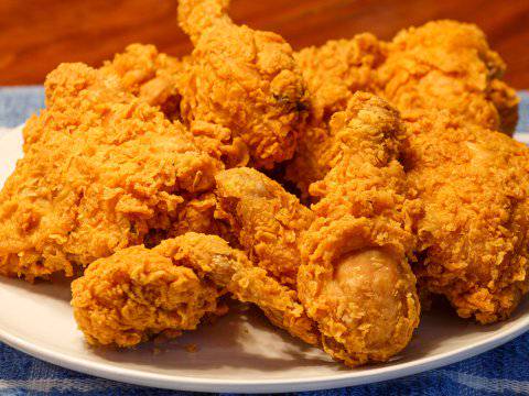 Menu  Chicken Dinner