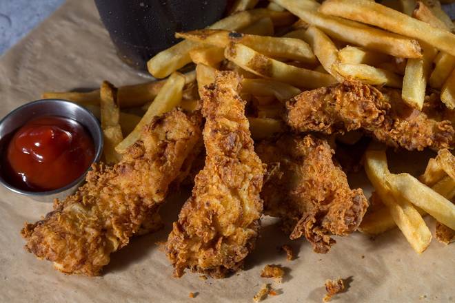Order CHICKEN TENDERS food online from Wayback Burgers store, Greenville on bringmethat.com