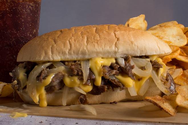 Order CHEESESTEAK food online from Wayback Burgers store, Mechanicsburg on bringmethat.com