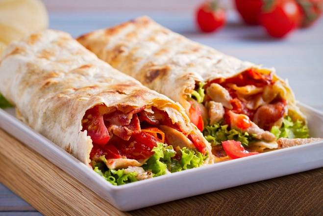 Order Bacon Breakfast Burrito food online from Fiona Breakfast Burritos store, Glendale on bringmethat.com