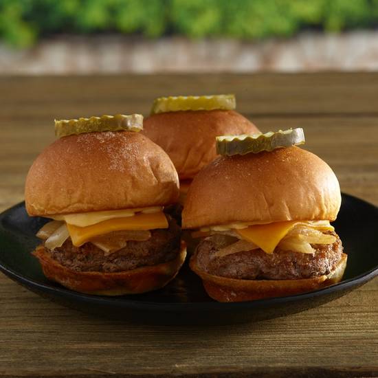 Order Cheeseburger Slider Platter (10) food online from Wild Wing Cafe store, Greenville on bringmethat.com