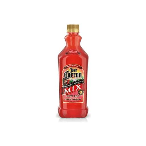 Order Jose Cuervo Strawberry Margarita Mix (1.75 LTR) 93167 food online from Bevmo! store, Albany on bringmethat.com
