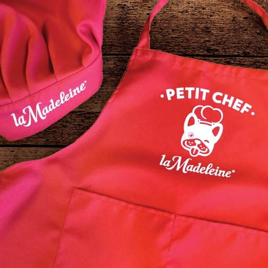 Order Kid Apron & Hat food online from La Madeleine Country French Cafe store, Harahan on bringmethat.com
