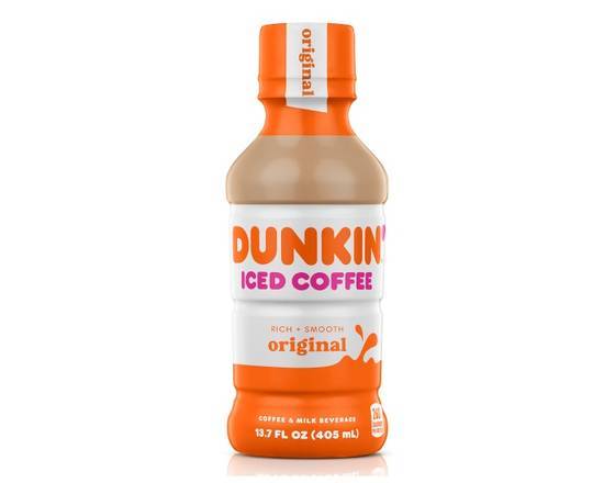 Order Dunkin Donuts Iced coffee Original 13oz food online from Fresko Market store, Miami on bringmethat.com