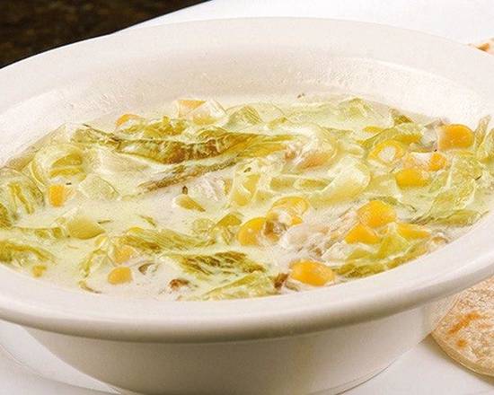 Order Rajas de Chile Verde con Crema food online from Chihua Restaurant & Bar store, El Paso on bringmethat.com