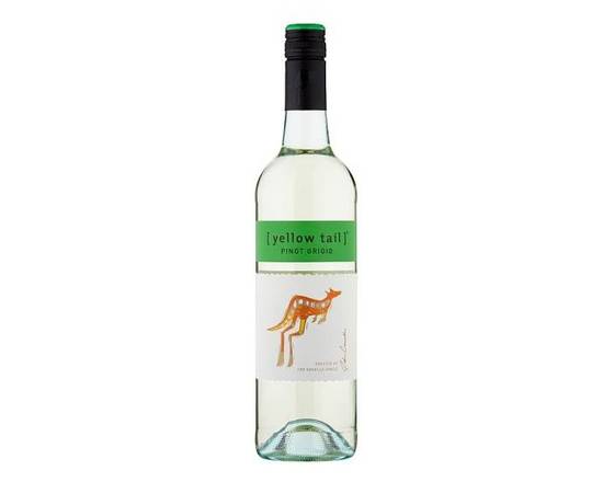 Order Yellow Tail Pinot Grigio, 750mL wine (11.50% ABV) food online from Fresko Market store, Miami on bringmethat.com