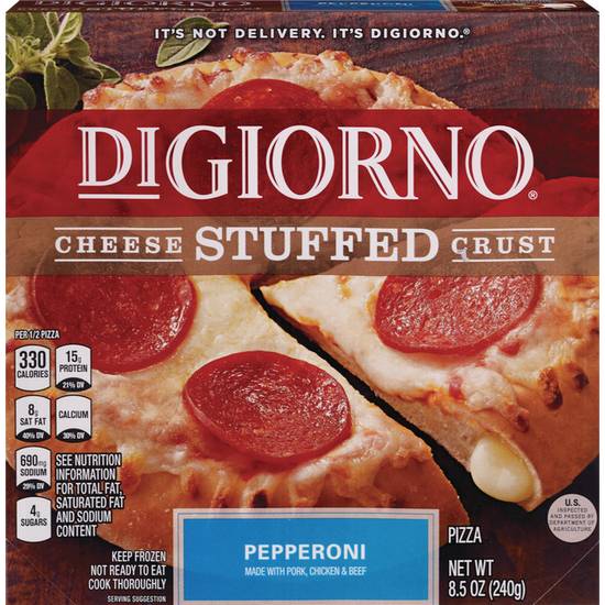 Order DiGiorno Frozen Pizza Cheese-Stuffed Crust Pepperoni food online from Cvs store, SUNNYVALE on bringmethat.com