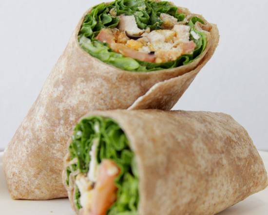Order Chicken Caesar BLT Wrap food online from Cafe Basil store, Houston on bringmethat.com