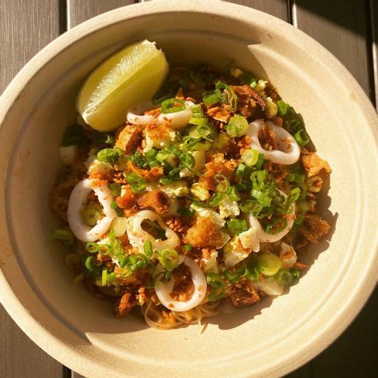 Order Pancit Palabok food online from Tradisyon NYC store, New York on bringmethat.com