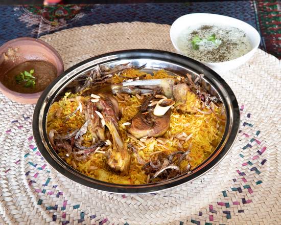 Order Mandi Lamb Individual Dishes (لحممندي حضرمي) food online from House Of Mandi store, Anaheim on bringmethat.com