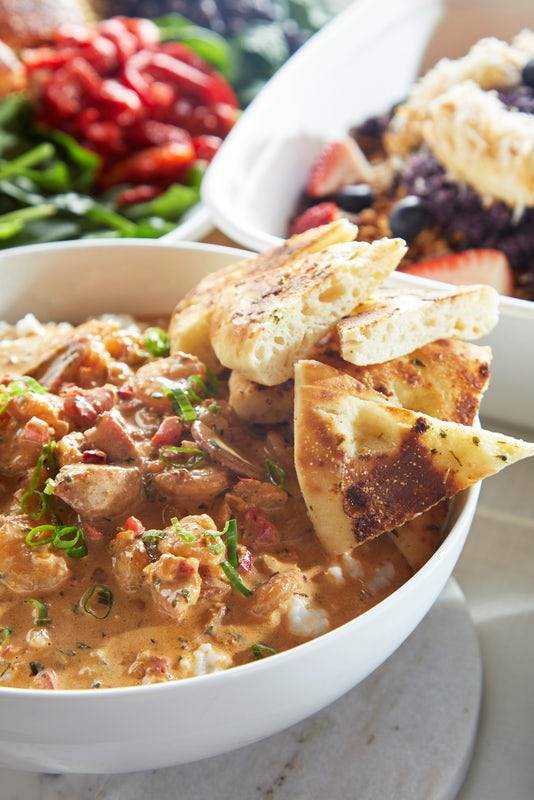 Order Shrimp 'N Grits - Gluten Friendly food online from Another Broken Egg store, Oviedo on bringmethat.com