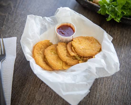 Order Fried Green Tomatoes food online from Harold's Fish&Chicken store, Memphis on bringmethat.com