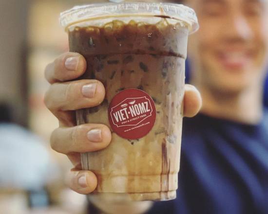 Order Iced Mocha Vietnamese Coffee food online from Viet-Nomz Waterford store, Orlando on bringmethat.com