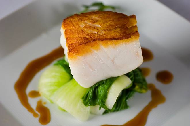 Order PAN-SEARED CHILEAN SEA BASS  food online from Sullivan's store, Omaha on bringmethat.com