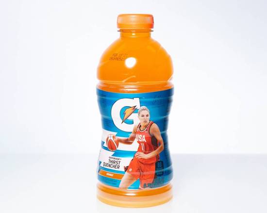Order Gatorade Orange (28 oz) food online from Shell store, Tampa on bringmethat.com