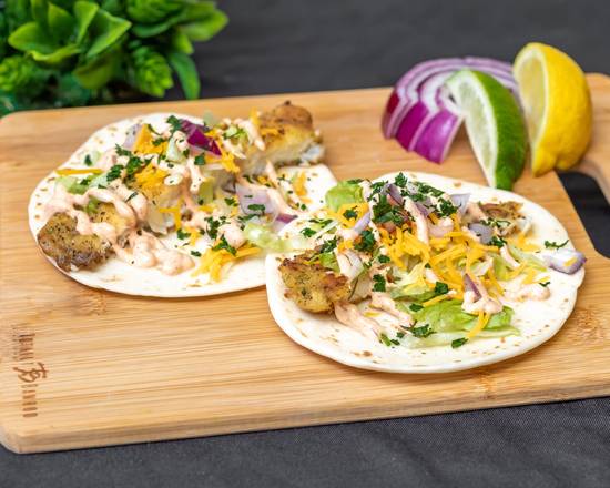 Order Tilapia Tacos food online from Martgarita Mo store, Denver on bringmethat.com