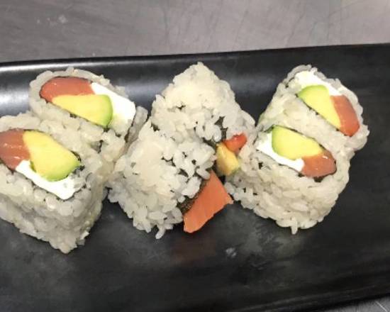 Order Philadelphia Roll food online from Poseidon Oyster Sushi Bar store, New Orleans on bringmethat.com