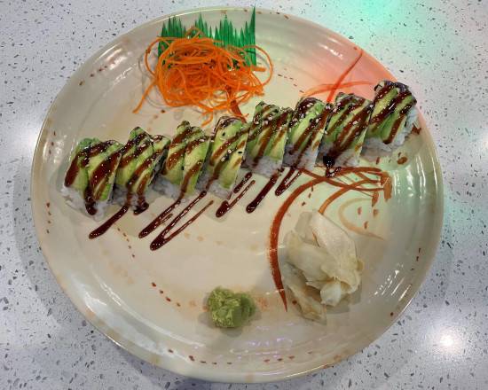 Order Green Dragon Roll food online from Hibachi Express store, Auburndale on bringmethat.com