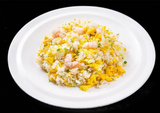 Order 虾仁蛋炒饭 Shrimp Fried Rice food online from Min Chef store, Tustin on bringmethat.com