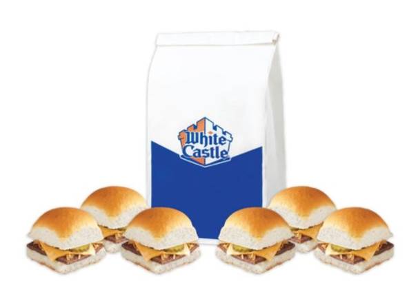 Order CHEESE SLIDER SACK food online from White Castle store, Orlando on bringmethat.com
