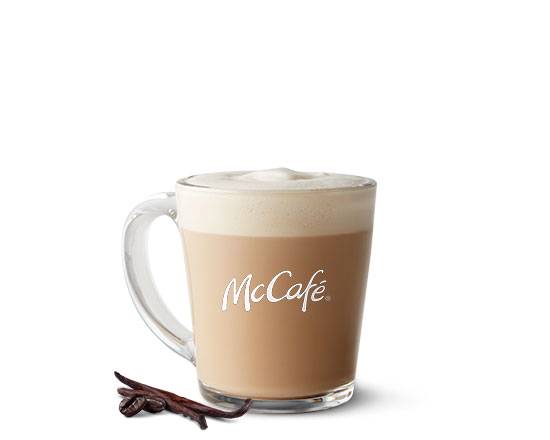Order Medium Vanilla Cappuccino food online from Mcdonald store, Belleview on bringmethat.com