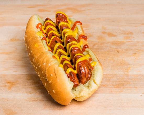 Order Hebrew National Hot Dog (¼ lb) food online from Burger Bar OC store, Cypress on bringmethat.com