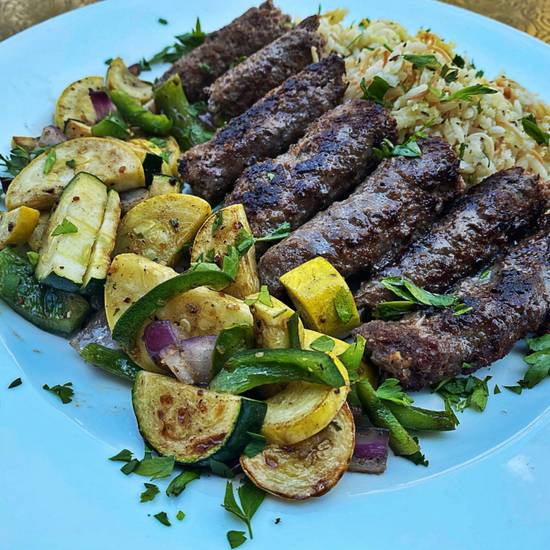 Order Kafta Kabob food online from Mirage Knoxville store, KNOXVILLE on bringmethat.com