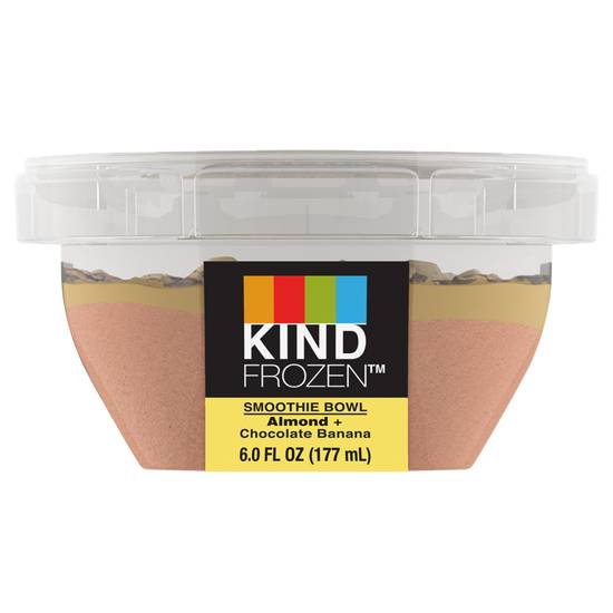 Order KIND Frozen Almond Chocolate Banana Smoothie Bowl 6oz food online from Everyday Needs By Gopuff store, Fairfield on bringmethat.com
