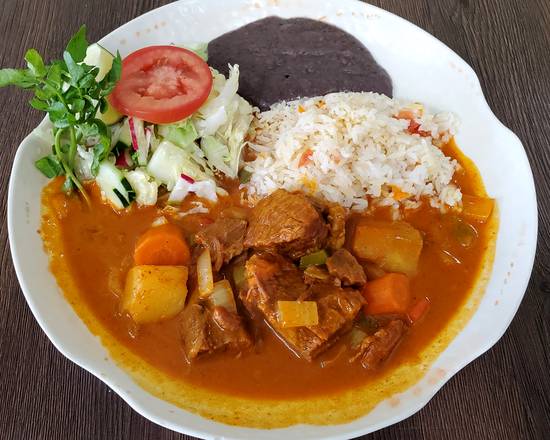 Order Carne Guisada food online from El Metapaneco store, Los Angeles on bringmethat.com
