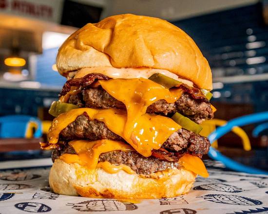 Order The Jaw Dropper food online from Hoss Loaded Burgers store, Nolensville on bringmethat.com