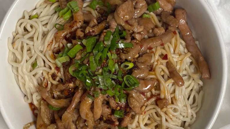 Order Szechuan Hot & Spicy Dan-Dan Noodle food online from Crouching Tiger Restaurant store, Redwood City on bringmethat.com