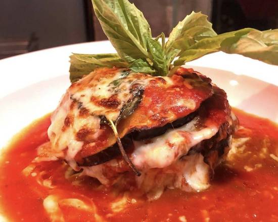 Order Eggplant Parmigiana food online from Caffe Di Mauro store, Miami Beach on bringmethat.com