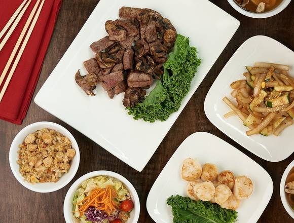 Order FILET MIGNON & SCALLOPS  food online from Benihana Miami store, Coral Gables on bringmethat.com