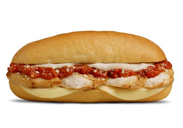 Order Hot Hoagies - Grilled Chicken - Chicken Parmesan *sauce contains pork & beef* food online from Wawa store, Downingtown on bringmethat.com