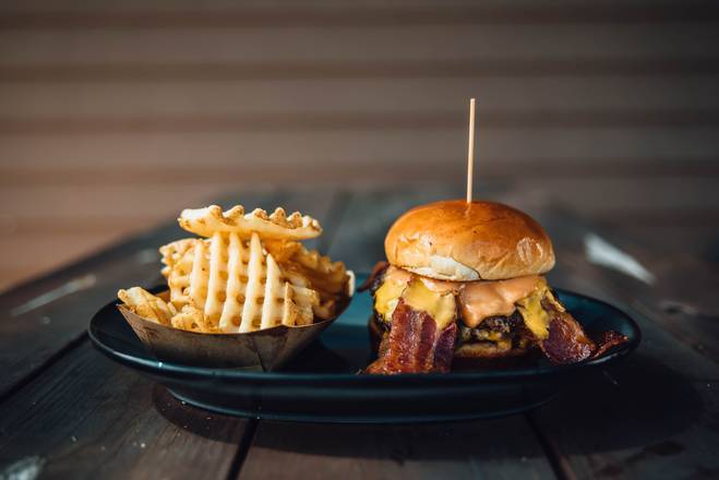 Order Double Bacon Cheese food online from Walk-On Sports Bistreaux store, Tallahassee on bringmethat.com