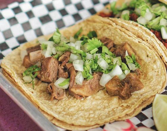 Order (1) Taco Lengua (Beef Tongue) food online from Taco Libre store, Jacksonville on bringmethat.com