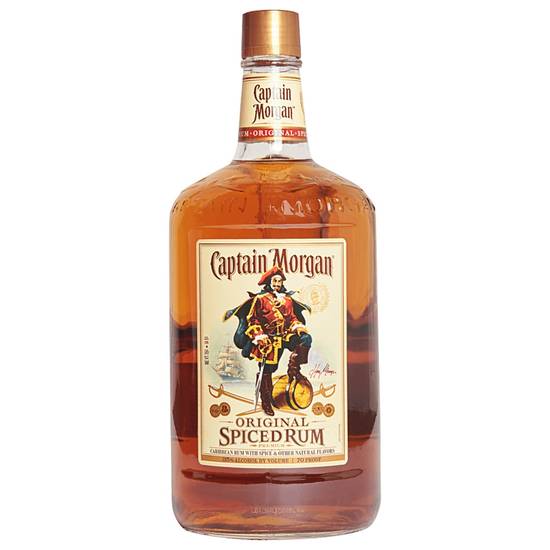Order CAPTAIN MORGAN SPICED RUM 1.75L food online from Rocky Liquor store, Claremont on bringmethat.com