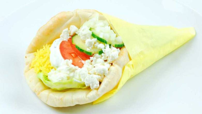 Order Veggie Yeero food online from Greek Souvlaki store, West Valley City on bringmethat.com