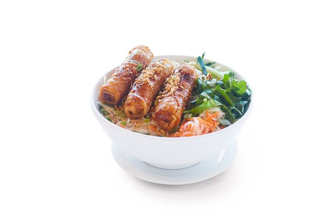 Order Crispy Spring Roll (Bún Chả Giò) food online from Pho Hai Duong store, Annandale on bringmethat.com
