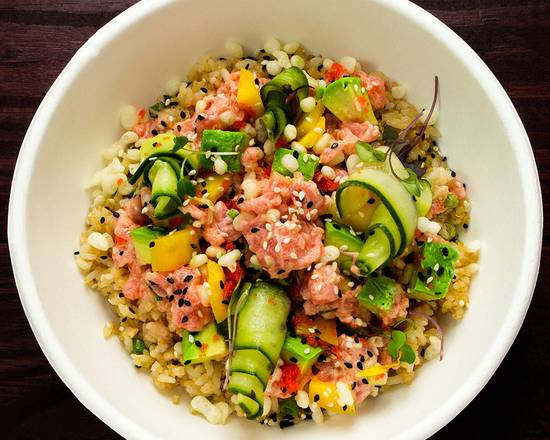 Order Spicy Tuna Bowl food online from Kappa Bowls & Rolls store, Miami on bringmethat.com