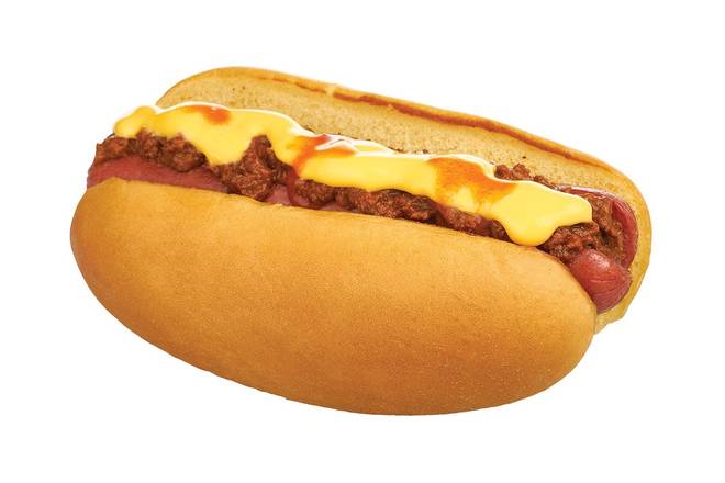 Order TEXAS STYLE WAGYU BEEF HOT DOG food online from Burgerfi store, North Bethesda on bringmethat.com