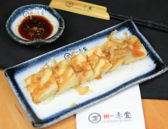 Order Age Tofu (6Pcs) food online from Ichiddo Ramen store, Roseville on bringmethat.com