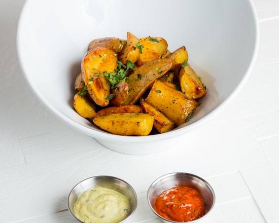 Order Rotisserie Potatoes food online from Noble Bowl store, Long Beach on bringmethat.com