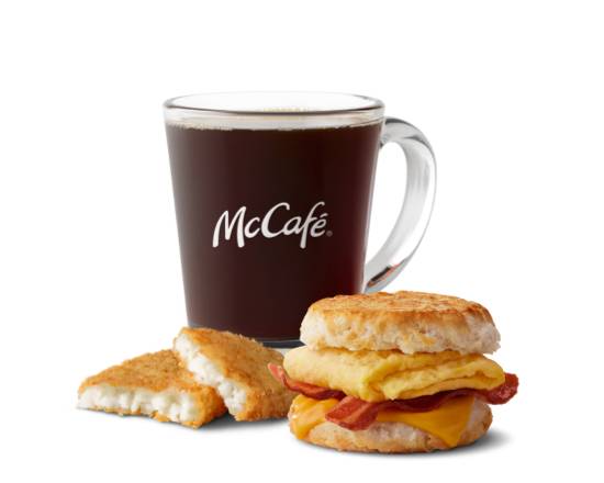 Order Bacon Egg Cheese Biscuit Meal food online from Mcdonald's® store, DULUTH on bringmethat.com
