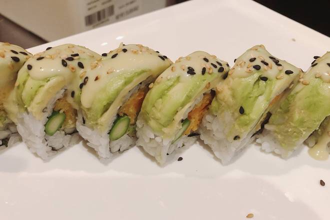 Order Vegetable Deluxe Roll (10pcs) food online from Shogun Japanese Restaurant store, Palm Harbor on bringmethat.com
