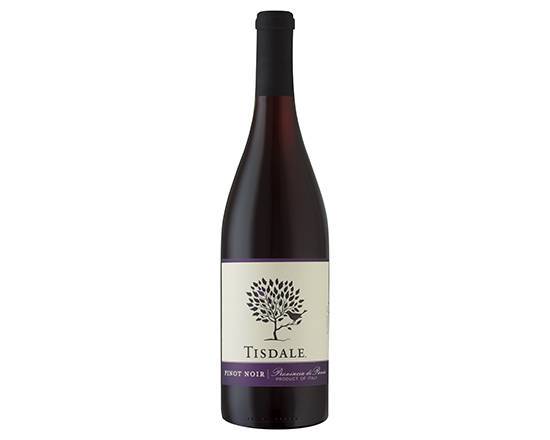 Order Tisdale Vineyards Pinot Noir, 750mL red wine (11.5% ABV) food online from Silver Liquor Market store, Los Angeles on bringmethat.com