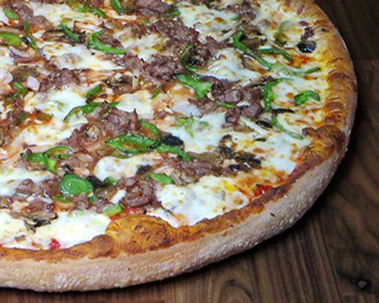 Order 16" Large Philly CheeseSteak Pizza food online from Best Ny Pizza store, Tampa on bringmethat.com